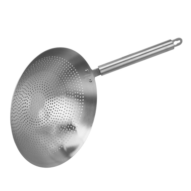 Colander Spoon 3mm Aperture 304 Stainless Steel Fine Filter Comfortable