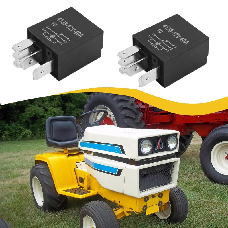 Vkinman 925-1648 2Pcs Relay Switch 5 Terminals 12V Replacement for