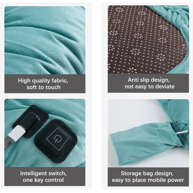 Heating Cushion Winter Car Warm Plug Heating Pad USB Three