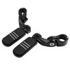 XFMT Black 1-1/4" 32mm Motorcycle Short Angled Highway Engine Guard