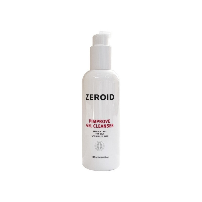 Zeroid Pimple Probe Gel Cleanser 180ml 1 Count / Circle