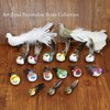 Yolococa Small Orange Birds Christmas Tree Decoration