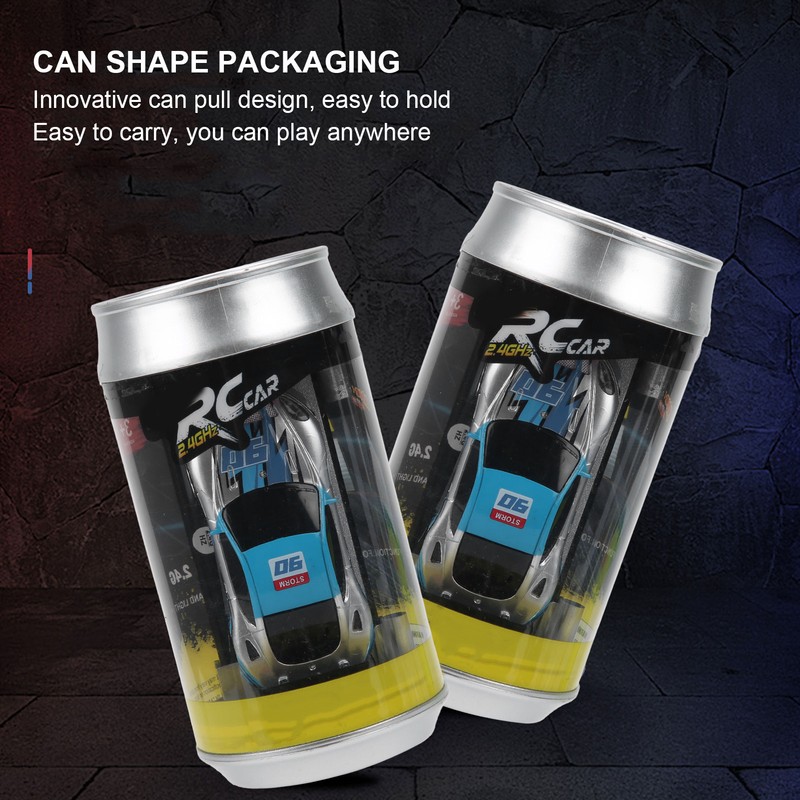 Mini RC Car with Can Box Power Induction Fourway Remote