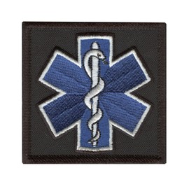 EMS EMT Star Of Life Nurse Paramedic Medical Morale Tactical Tactical Army Gear – Hook and Loop Patch