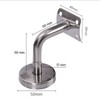 Set of 4 Handrail Brackets Stainless Steel Handrail Brackets Handrail