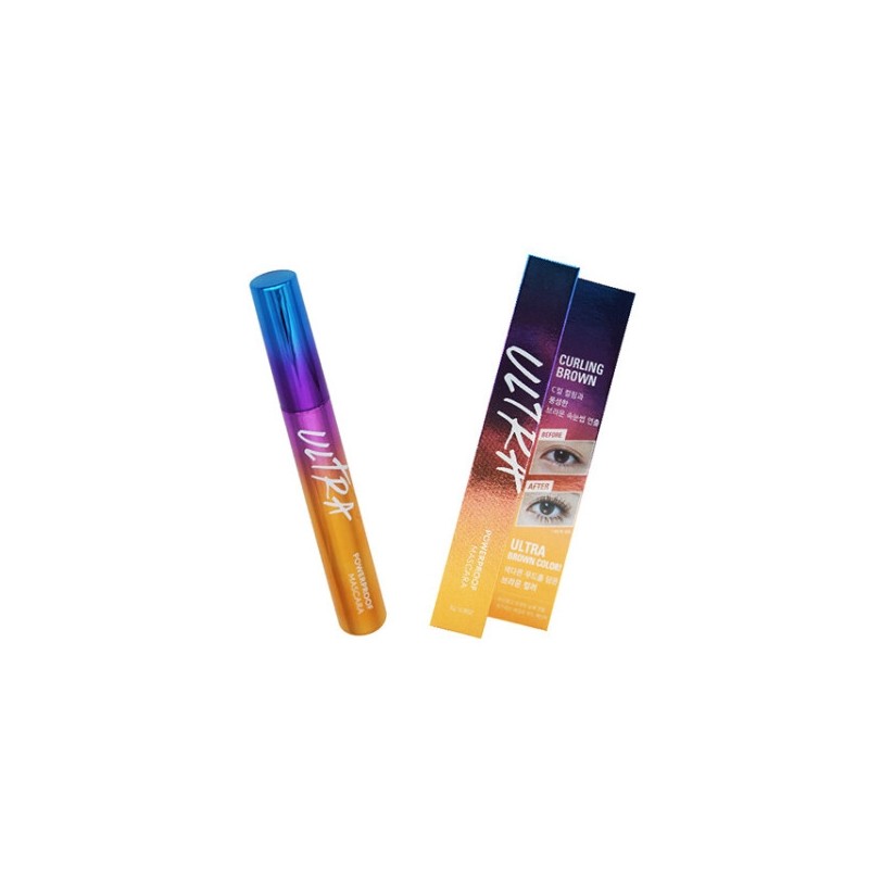 Missha Ultra Powerproof Mascara 8g (Curl-Up Volume/Curl-Up Long Lash) /