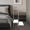 PIAOCAIYIN 2 Step Stool with Handle for Elderly, Removable Medical