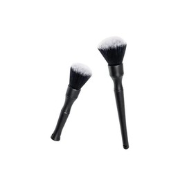 Changyeah Car Detailing Brush, Pack of 2 Detailing Brushes, Premium 1+1 Detailing Set, Brush Car Cleaning, Chemical Resistant, Ideal for Cockpit Interior Fittings, for Automotive Interiors, Furniture