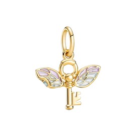 HappyStar 925 Sterling Silver Charms for Bracelets and Necklaces,Combination Dangle Pendants Beads Charms Jewelry Gift for Couples Sisters.（With Spacer Beads）