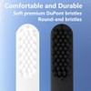4-Pack Gray Toothbrush Replacement Heads Compatible with Quip Styled Electric