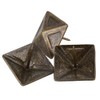 Bronze Antique Square Upholstery Nails Tack Pyramid Studs Vintage Furniture