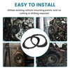 NuIth 5x7 or 6x8 to 6.5” Front Rear Door Speaker