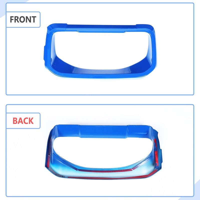 Aunginsy Central Control Dashboard Meter Panel Frame Trim Compatible with