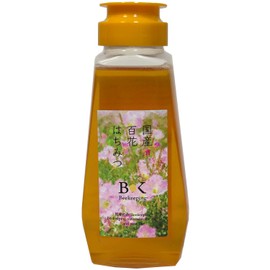 Japanese Hyakka Honey 10.6 oz (300 g) / Domestic Hyakka Honey, Can Be Used With One Hand, A Good Honey Container