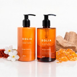 Crema y Jabón de Manos, Rouge Ambre, Ámbar, Resinas, 2 x 300 ml