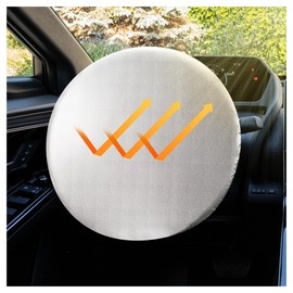 Steering Wheel Cover of Sunshade for Car,Insulation Steering Wheel Cover Women/Men for Automotive Steering Wheels Protection,Universal 15 Inch Car Wheel Cover for Most Cars SUVs Trucks