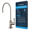 SpiroPure NSF-Certified Lead-Free Air Gap RO Faucet, Brushed Nickel/Satin Nickel,