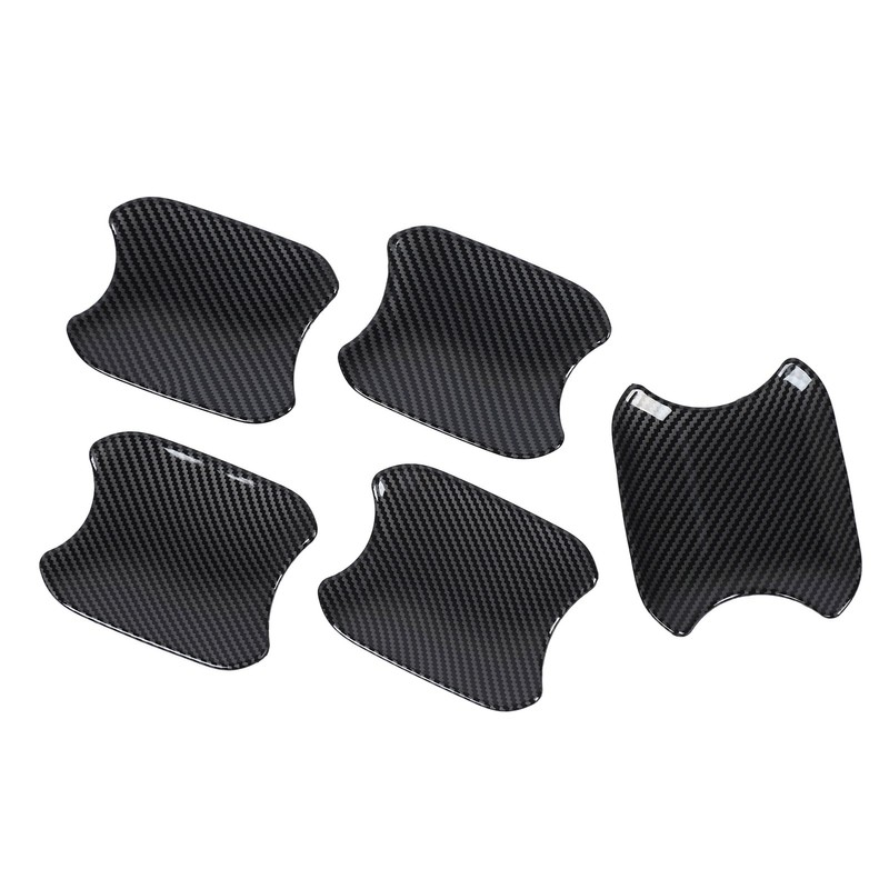 5PCS Car Exterior Door Handle Bowl Cover Protective Sticker Scratch