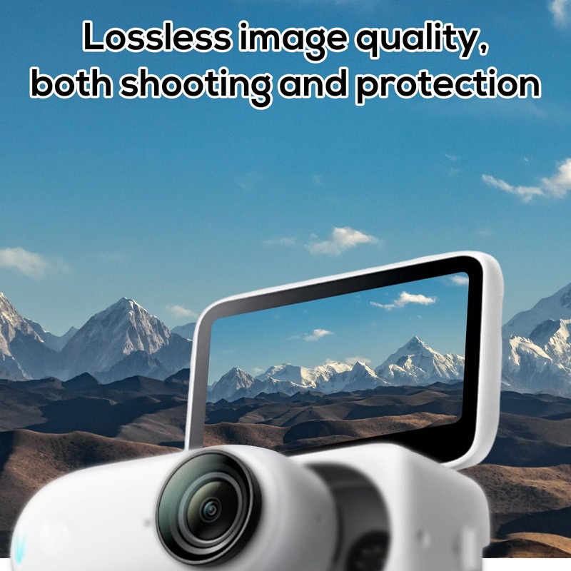 Lens Guards for Insta360 GO 3S, Glass Material Lens Protective