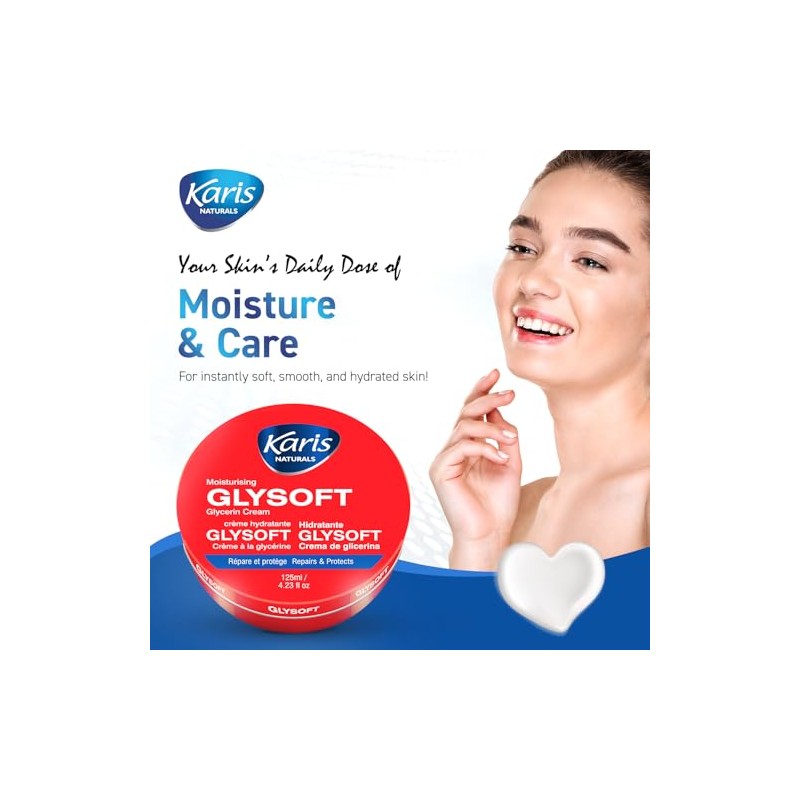 Karis Crema Hidratante De Glicerina Naturals Glysoft, 250 Ml