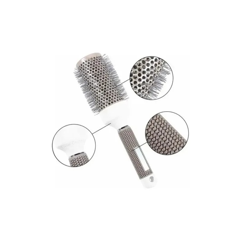 Maxcare Cepillo Térmico Brushing Cerámica De 45mm gris