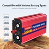 TAGEEBLU 2000 W（4000 Peak） Pure Sine Wave Power Inverter 12V