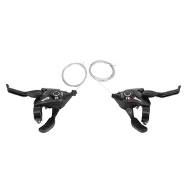 WAKE Bicycle Shifter Brake MTB Road Bike Riding Cycling Disc Brake Levers with Shift Cable3X7 21 Speed