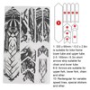 ENLEE 3D Mountain Bike Protective Stickers Set Impact Resistance Bicycle