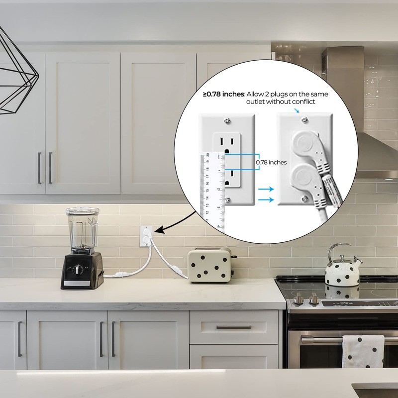 FIRMERST 1875W 15 Feet Extension Cord Heavy Duty 14 AWG