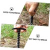 Gatuida 10Pcs Outdoor Tent Stakes Durable High Strength Nylon Pegs