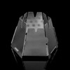 Mini Folding Stainlesss Steel Hexagon Wood Stove Portable Outdoor Camping