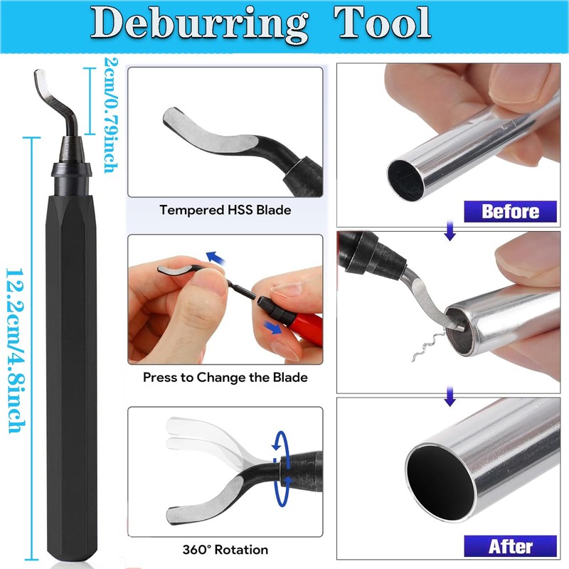 Yuentoen 4 Pieces Tubing Cutter Set,Heavy Duty Pipe Cutter 1/4”-1-5/8”