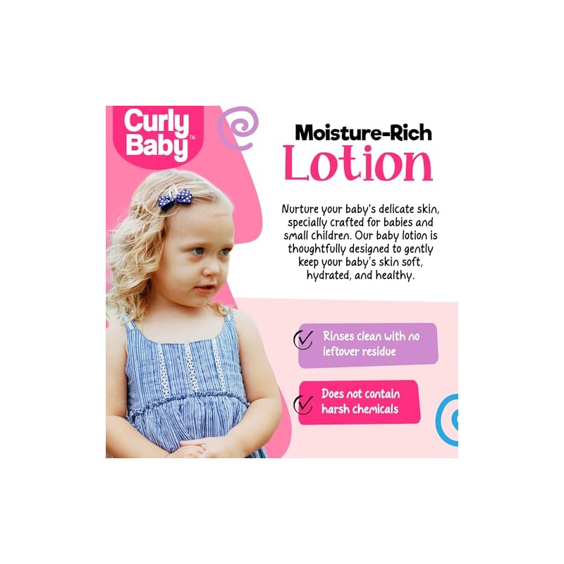 Loción Corporal Hidratante Para Bebés, Probada Por Dermatólogos, De Rápida