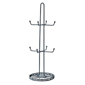 Spectrum Diversified A83410 Yumi 8-Mug Holder, Black