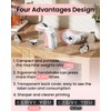 Embossing Label Maker Machine, 3D Portable Embossed Label Maker with