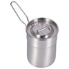 Outdoor Coffee Maker Cup 1L Camping Cooking Pot with Foldable