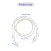 GroveEss Pearl Eyeglass Chain,Beaded Sunglasses Chain Wome,Charming Fashion Around Neck