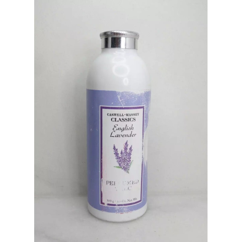 CASWELL-MASSEY CLASSICS ENGLISH LAVENDER PERFUMED TALC 3.5 OZ SET OF
