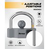 RETRUE Heavy-Duty Universal Coupler Lock Fits 2-5/16 Inch Trailer Ball