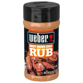 Weber Smoky Brown Sugar Rub, 6.25 Ounce Shaker (Pack of 6)
