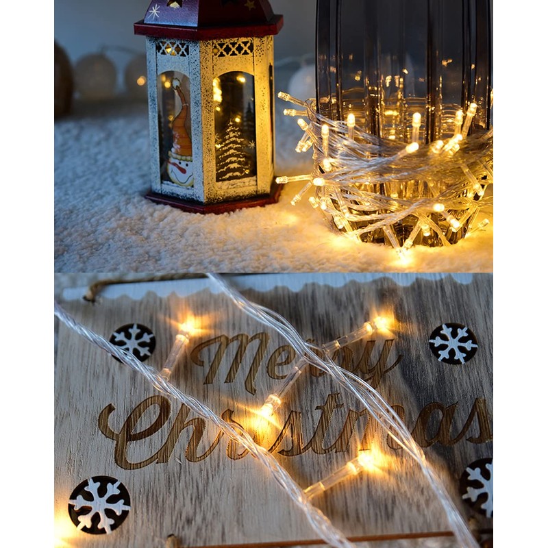 HHMTAKA Fairy Lights with 40 Warm White LEDs on 6m