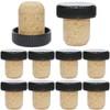 YYWEi 10Pack Wine Corks Reusable Straight Wine Corks Stopper Excellent