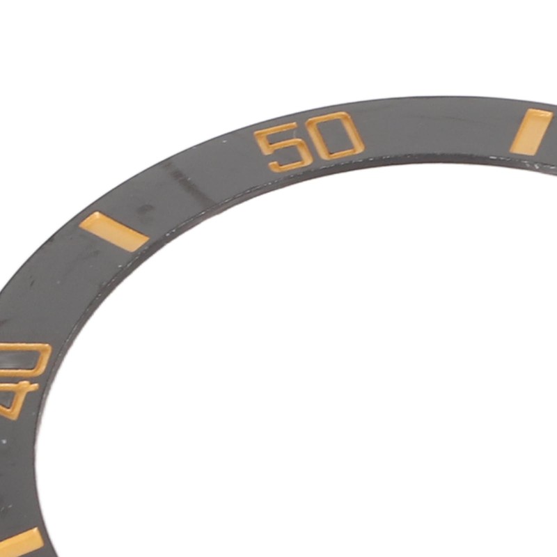 40mm Diameter Watch Bezel Insert Ring Clear Scale Luminous Ceramic