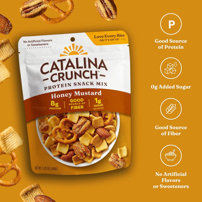 Catalina Crunch Protein Snack Mix 5.25 Ounce High Protein Low
