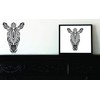 Zebra Stencil - 16.5 x 23 cm