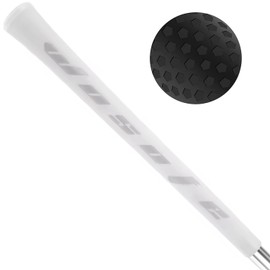 Golf Club Grips white silver color Midsize Golf Putter Grip for Men Women Non-Slip Cushioned Comfort Lightweight Portable All Weather Control and High Feedback TPE Material Transparent color