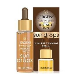 Jergens 저겐스 내추럴 글로우 인스턴트 선 얼굴과 몸 선리스 태닝 브론징 1 Fl Oz Jergens Natural Glow Instant Sun Face and Body Sunless Tanning Bronzer 1 Fl Oz