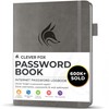 Clever Fox Password Book with Tabs - Address and Password