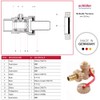 Schläfer 704411 | HS Drain Valve Ball Valve Male Thread