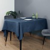 WAITER TREE Rectangle Tablecloth Wrinkle Resistant Waterproof Linen Textured Table